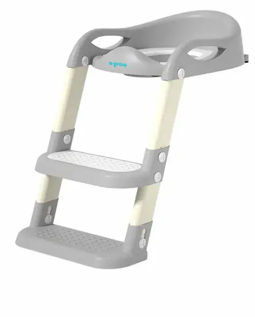 Reductor pentru copii U-Grow UGRS-0001, cu scara, 2 ani +, Gri