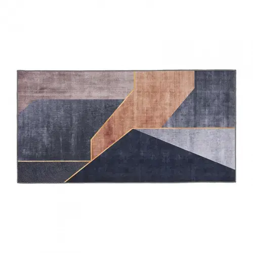 Covor cu print digital 3D Heinner GOLD, 70x140 cm