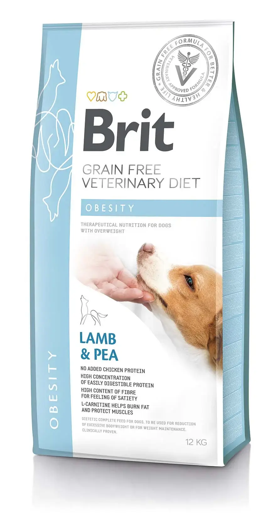BRIT VD Obesity pentru câini, reducerea greutăţii corporale excesive