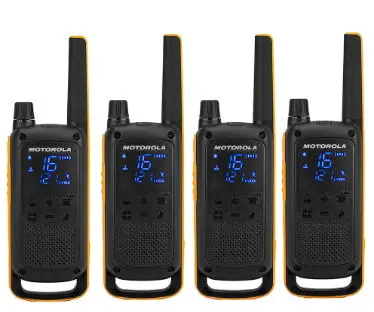Statie radio PMR portabila Motorola TALKABOUT T82 Extreme Quad, set cu 4 buc