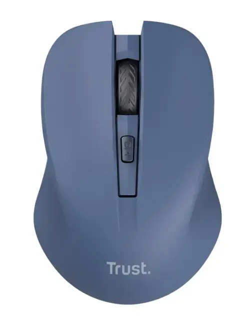 Mouse Wireless Optic Trust Mydo, 1800 DPI (Albastru)