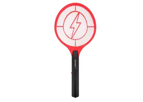 Paleta electrica anti-insecte Esperanza Anihilator EHQ004, 3W, 22cm (Negru/Rosu)