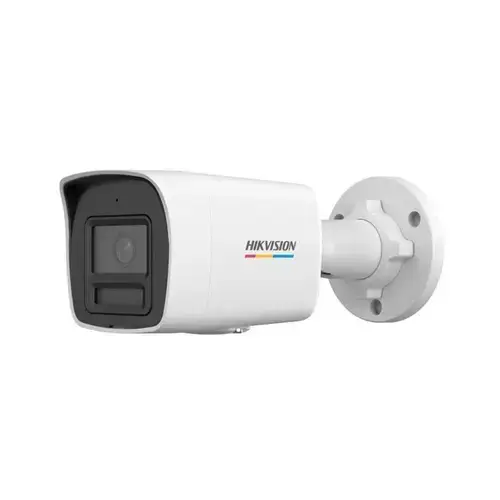 Camera supraveghere IP exterior Hikvision ColorVU DS-2CD1027G2H-LIU, 2 MP, 2.8 mm, IR/lumina alba 30 m, PoE