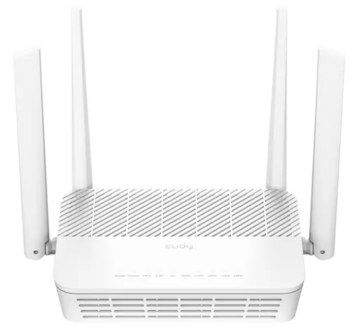 Router Wireless Gigabit CUDY WR3000P AX3000, Wi-Fi 6, Dual-Band 574 + 2402 Mbps (Alb)