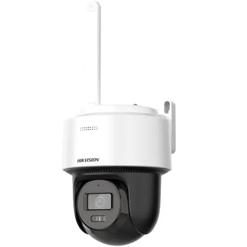 Camera de supraveghere IP PT Hikvision DS-2DE2C400IWG/W(2.8MM)(W), 4MP, lentila fixa 2.8mm, IR 30M, Difuzor, Microfon, IP66