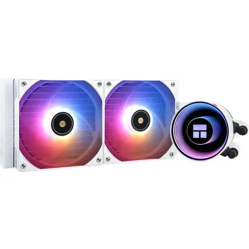 Cooler CPU Thermalright Frozen Notte 240 V2, 2 x 120mm, 2000 RPM, aRGB (Alb)