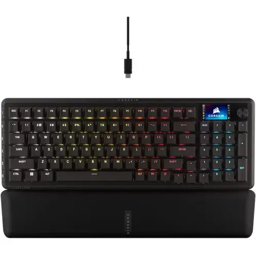 Tastatura Gaming Corsair Vanguard Pro V2, iluminare RGB, USB (Negru)