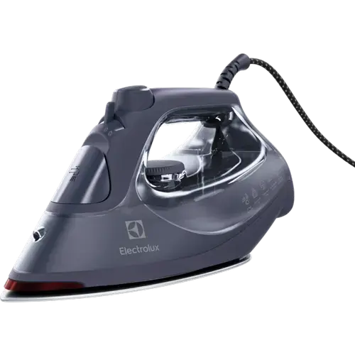 Fier de calcat cu abur Electrolux E6SI1-4MN, 2500 W, Jet de abur 200 g/min, Debit 40 g/min, Rezervor de apa 0.33 l (Albastru)