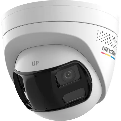 Camera supraveghere Hikvision DS-2CD1367G2HP-LIUF/SL(2.8mm), 6MP, 2.8mm, ColorVu, iluminare duala 30m, audio bidirectional, alarma stroboscopica, slot microSD, PoE, IP67