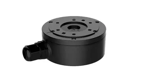 Doza de legatura din aluminiu pentru camere Hikvision DS-1280ZJ-XS/BK (Negru)