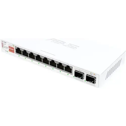 Switch ASUS QG-U1080, 8 porturi, Alb
