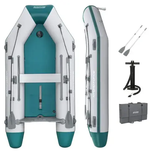 Barca gonflabila Bestway Mirovia Elite Sport, 330 x 162 x 44cm, 2 padele 162cm, pompa inclusa