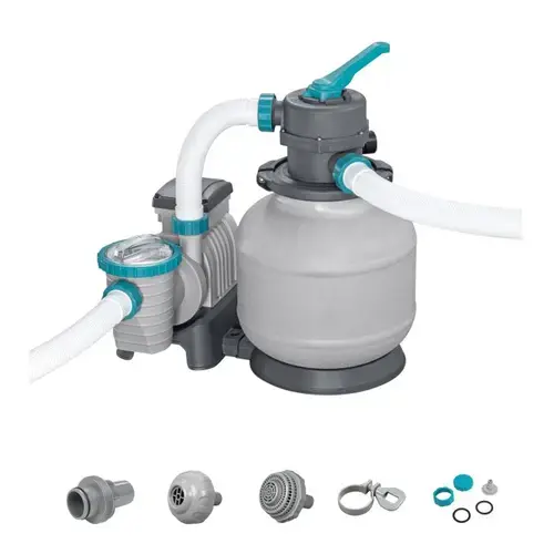 Sistem de filtrare cu nisip Bestway 58499, cu temporizator 8.327 l/h, 280 W