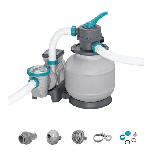 Sistem de filtrare cu nisip Bestway 58499, cu temporizator 8.327 l/h, 280 W
