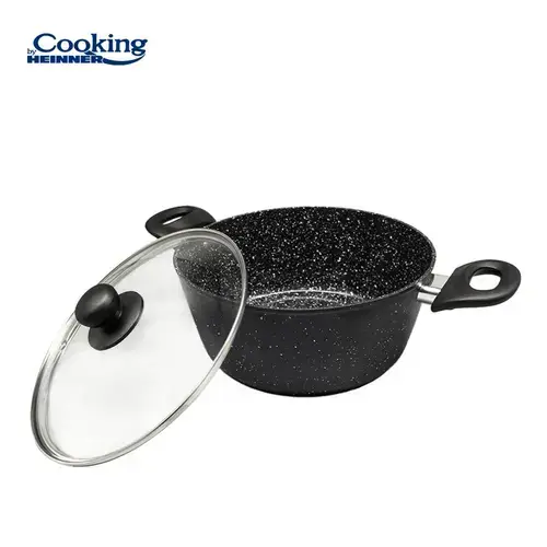Semioala Heinner ONIX HR-NL-24S, cu capac, 24 x 10 cm, 3.8L
