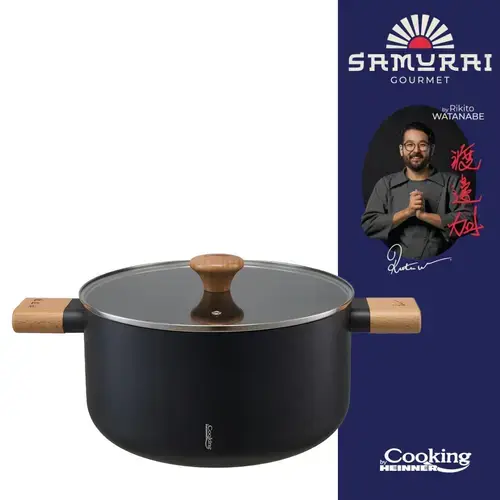 Semioala Heinner RIKITO WATANABE HR-SNT-S24, cu capac, 24 x 12.5 cm, 5.3L