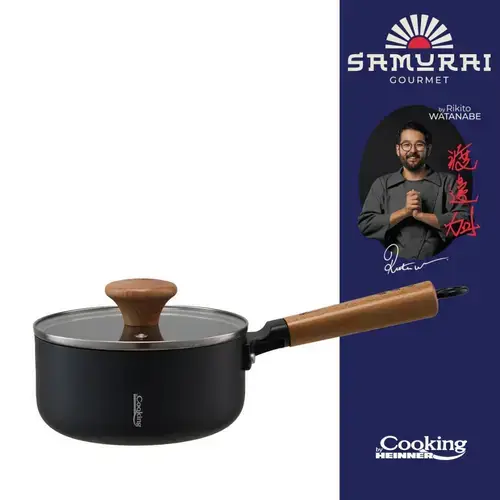 Cratita Heinner RIKITO WATANAB HR-SNT-C16, aluminiu, 16 x 7.5 cm, 1.4L