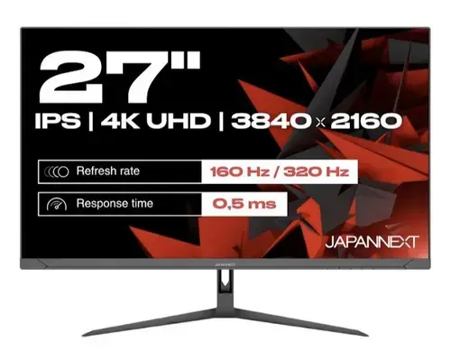 Monitor IPS LED JAPANNEXT 27inch JN-I270UHD16FHD32, UHD (3840 x 2160), HDMI, DisplayPort (Negru)