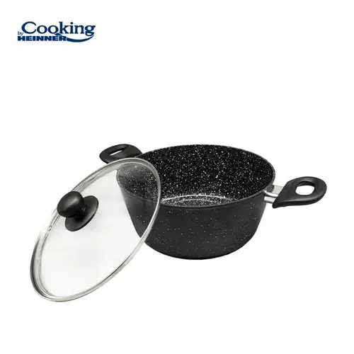 Cratita Heinner ONIX HR-NL-22S, aluminiu, 22 x 9 cm, 2.8L