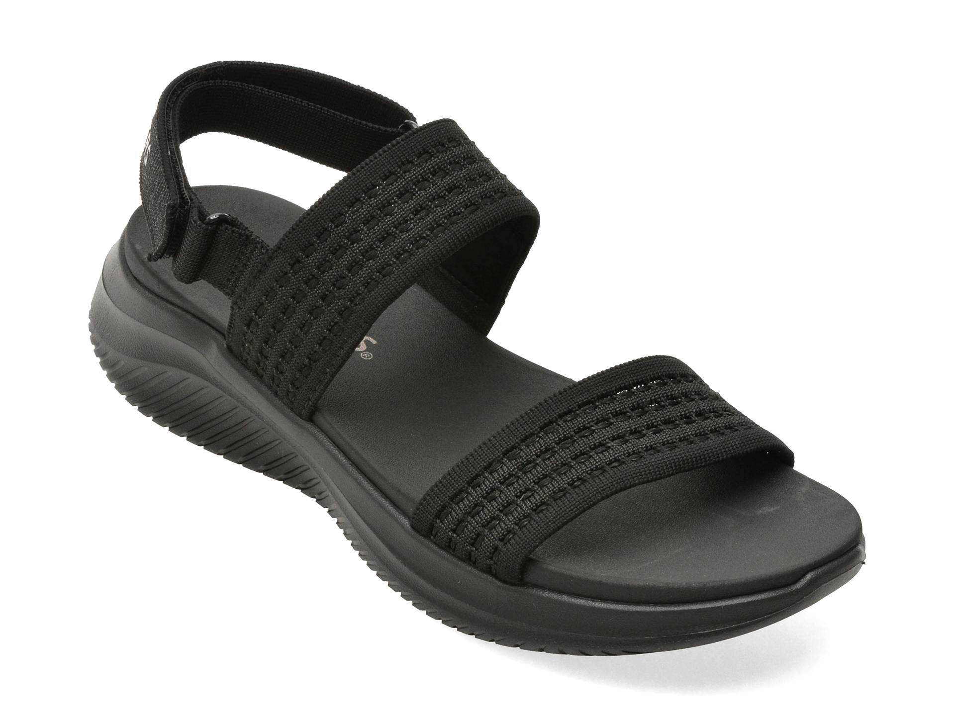 Sandale SKECHERS negre, KZULTRA FLEX 3.0, din material textil