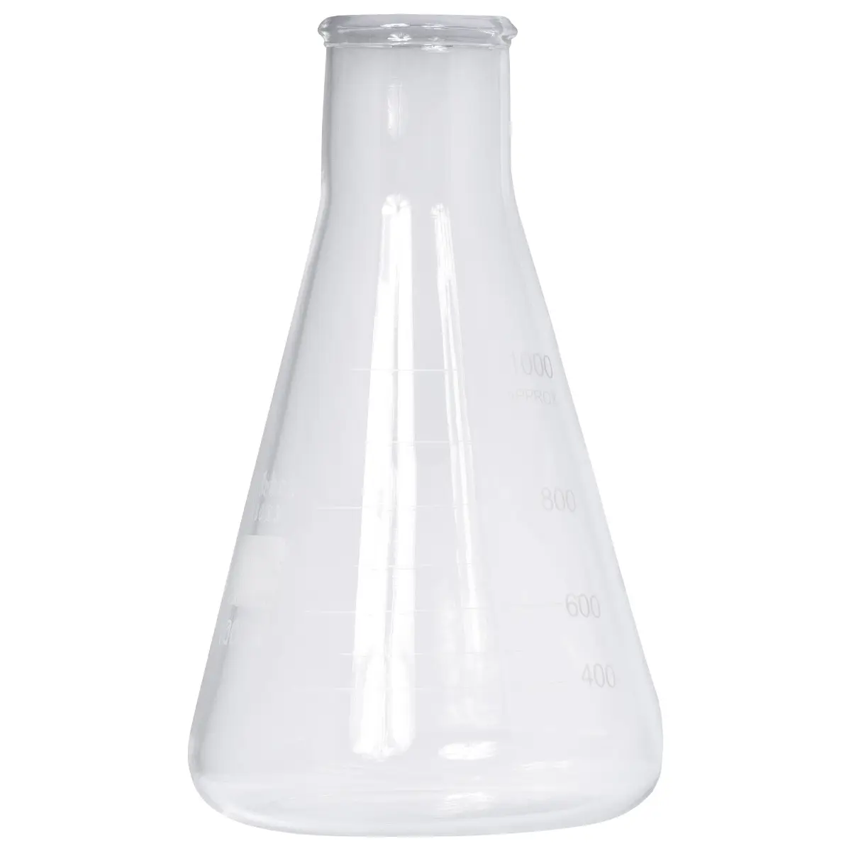 Pahar Erlenmeyer gat larg 1000 ml