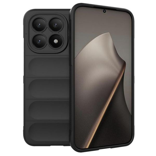 Husa pentru Xiaomi 15T, Techsuit, Magic Shield, Neagra