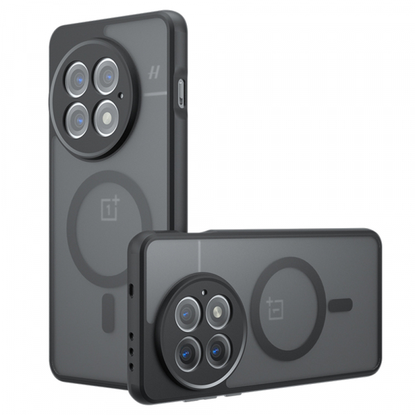 Husa MagSafe pentru OnePlus 13, Techsuit, PureFrost, Neagra