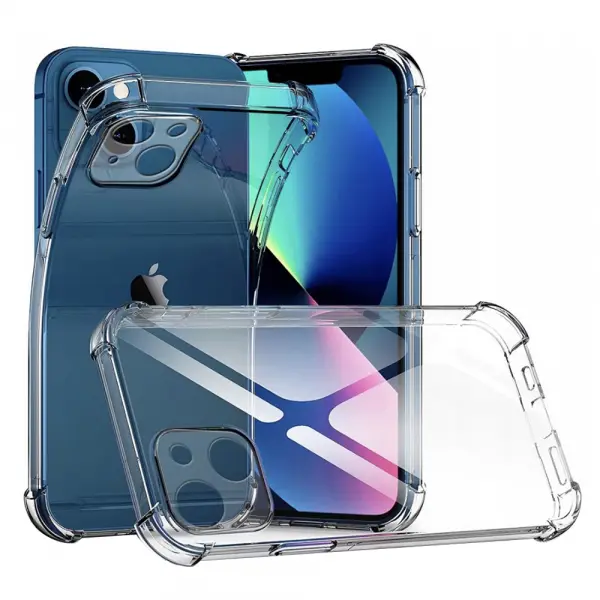 Husa pentru Apple iPhone 13, Techsuit, Shockproof Clear, Transparenta