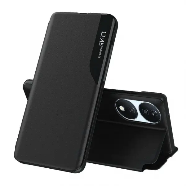 Husa pentru Honor X7b 5G / 90 Smart / X7b 4G, Techsuit, eFold, Neagra