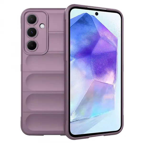 Husa pentru Samsung Galaxy A55 5G A556, Techsuit, Magic Shield, Mov