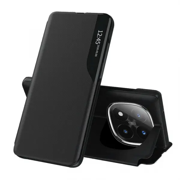 Husa pentru Xiaomi Redmi Note 14 Pro+ 5G, Techsuit, eFold, Neagra