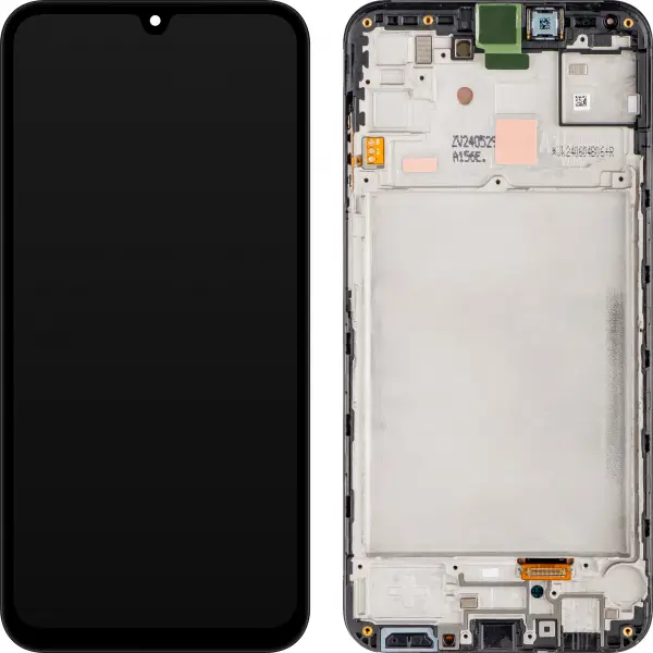 Display cu Touchscreen Samsung Galaxy A15 5G A156 / A15 A155, cu Rama, Negru (Brave Black), Swap GH82-33637A