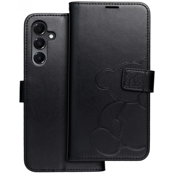 Husa pentru Samsung Galaxy A16 5G A166, OEM, MEZZO Teddy Bear, Neagra