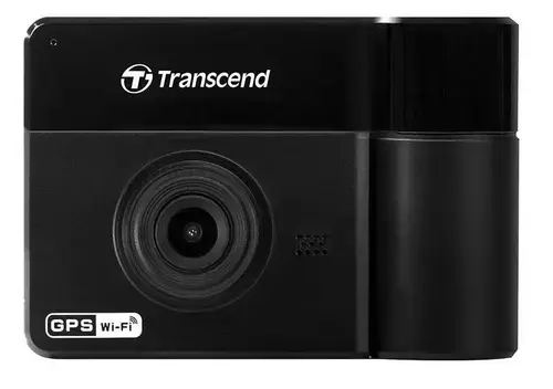 Camera Video Auto Transcend DrivePro 550, Full HD, Wi-Fi, GPS, F/2.0, FOV 130, 64GB (Negru)