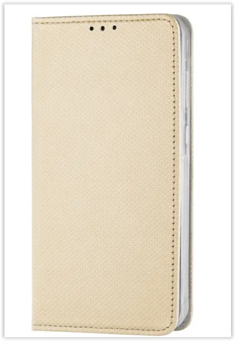 Husa pentru Samsung Galaxy A16 5G A166 / A16 4G A165, OEM, Smart Magnet, Aurie