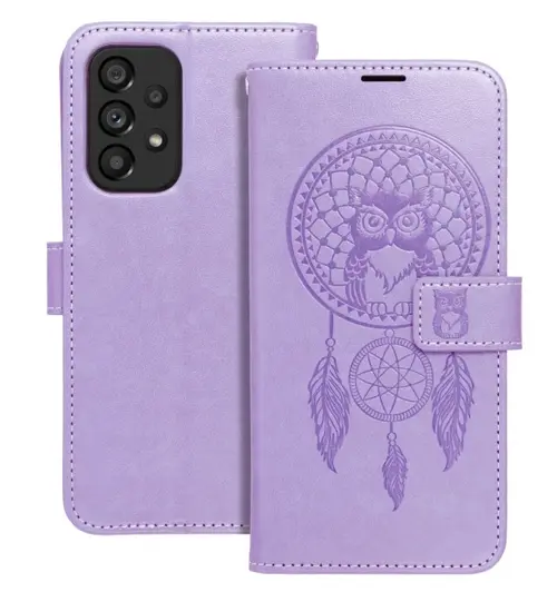 Husa pentru Samsung Galaxy A52s 5G A528 / A52 5G A526 / A52 A525, OEM, MEZZO Dream Catcher, Mov