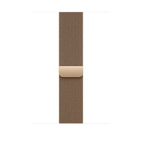 Curea Smartwatch Apple mgj54zm/a pentru Watch 46mm, Milanese Loop, M/L (Auriu)