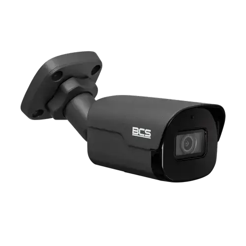 Camera supraveghere exterior BCS POINT BCS-P-TIP25FSR4-AI2-G, Bullet, NDAA, 5MP 2880x1620, 2.8mm, IR 40m, PoE, IP67 (Negru)