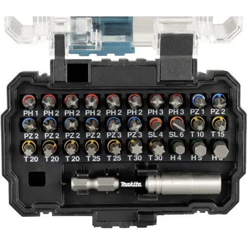 Set biti Makita E-13552, 31 piese