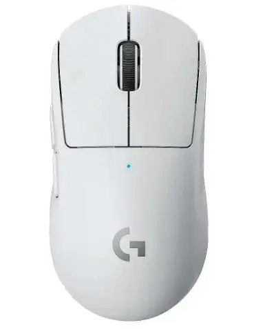 Mouse Gaming Wireless Logitech G Pro X Superlight Lightspeed, senzor LightSpeed Hero 25K DPI, USB (Alb)