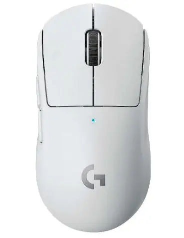Mouse Gaming Wireless Logitech G Pro X Superlight Lightspeed, senzor LightSpeed Hero 25K DPI, USB (Alb)