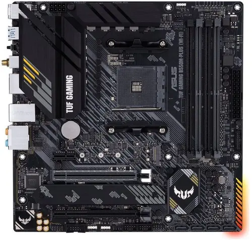 Placa de baza ASUS TUF GAMING B550M-PLUS WI-FI, AMD B550, AM4, mATX