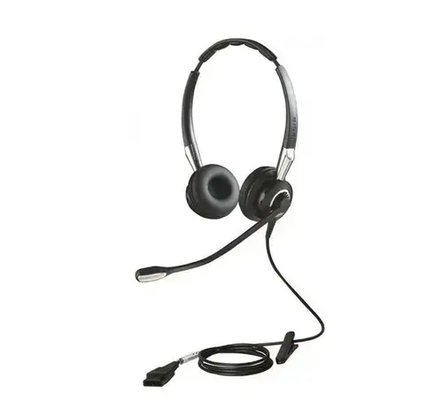 Casti cu Microfon Jabra BIZ 2400 II Duo UNC, Ultra Noise Cancelling, QD (Negru)