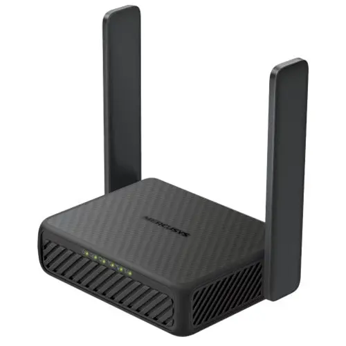 Router Wireless Mercusys MB113-4G, N300 dual band, 4G LTE, nano SIM, setare prin aplicatia Mercusys, suporta alimentare si prin powerbank