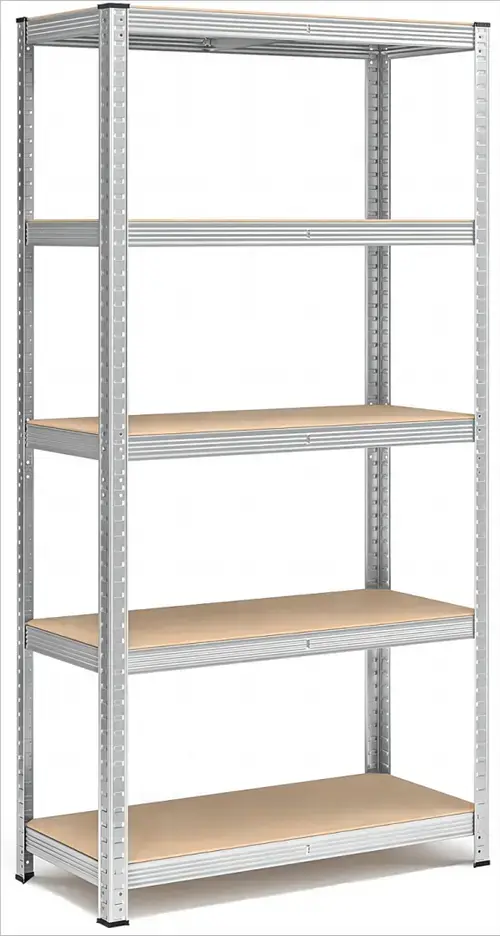 Raft metalic Heinner RZRF013, 5 polite, 90x40x180 cm