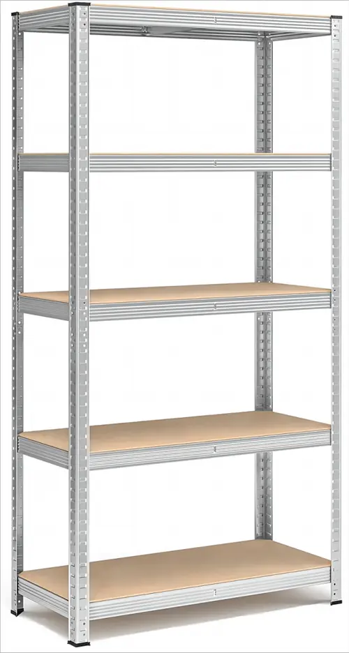 Raft metalic Heinner RZRF013, 5 polite, 90x40x180 cm