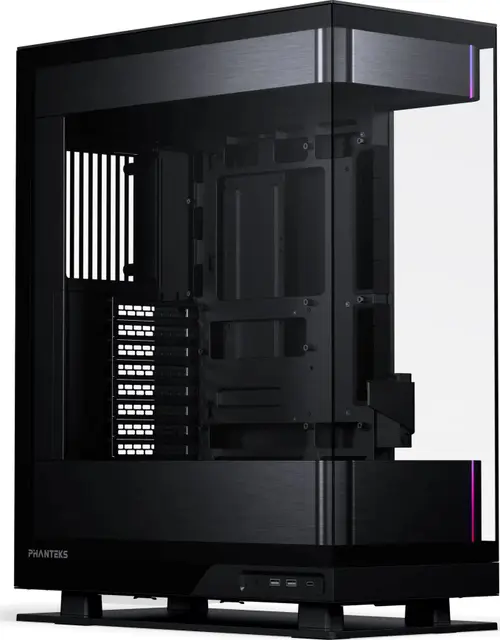 Carcasa Phanteks Evolv X2 DRGB, Midi Tower, E-ATX, Sticla Securizata, USB-A 3.0, 1x USB Type-C (Negru)