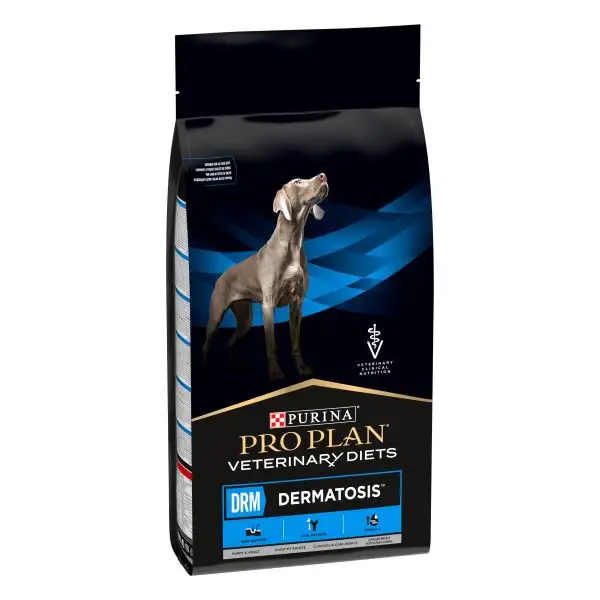 PRO PLAN VETERINARY DIETS® DRM Dermatosis, dietă veterinară pentru câini