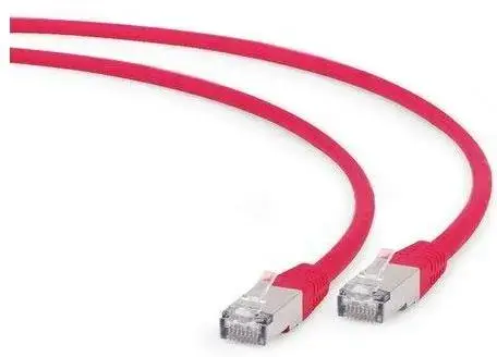 Cablu FTP Gembird PP6A-LSZHCU-R-0.5M, Patchcord, CAT.6a, 0.5 m (Rosu)