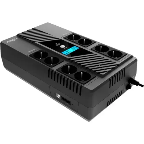 UPS nJoy Token 800 800VA/480W, 8 x Schuko